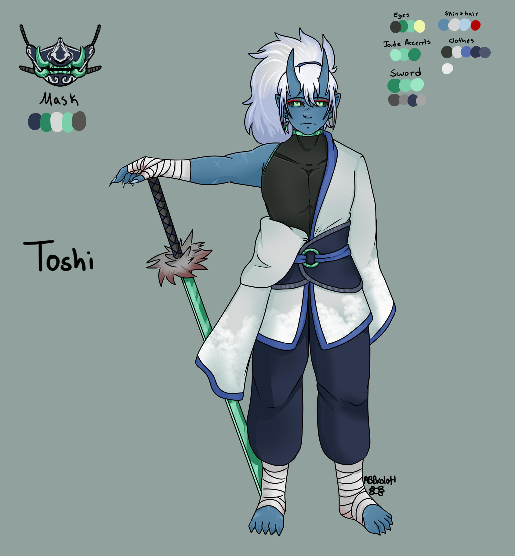 Toshi Character Design Toshi Character Design