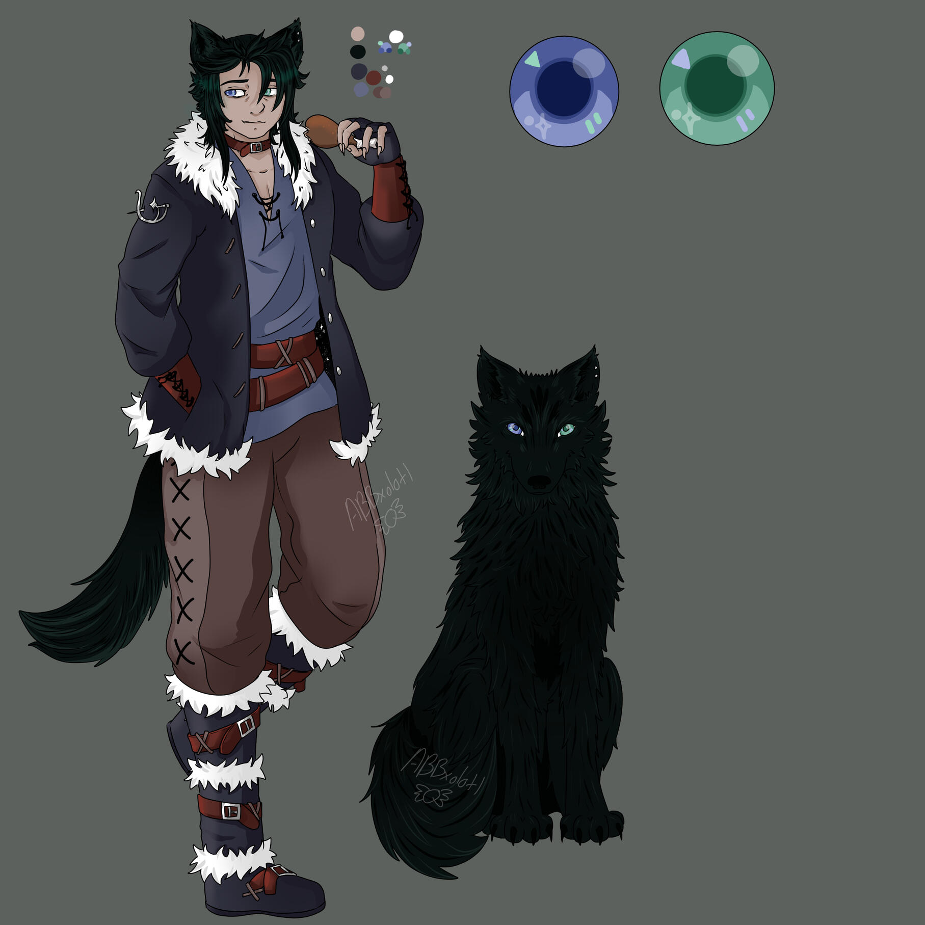 Lupis Character Design Lupis Character Design